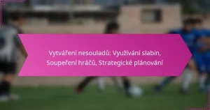 Vytváření nesouladů: Využívání slabin, Soupeření hráčů, Strategické plánování